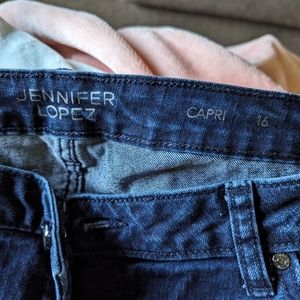 Jennifer Lopez capris 16 women's
